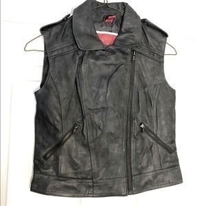 Kids Faux Leather Vest